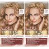 image:imageLOreal Paris Excellence Universal Nudes Permanent Hair Color Ammonia Free Hair Dye for Gray Hair Coverage 6N Natural Light Brown 1 Kit Pack of 28N Natural Blonde