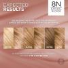 image:imageLOreal Paris Excellence Universal Nudes Permanent Hair Color Ammonia Free Hair Dye for Gray Hair Coverage 6N Natural Light Brown 1 Kit Pack of 28N Natural Blonde
