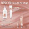image:imageLOreal Paris Excellence Universal Nudes Permanent Hair Color Ammonia Free Hair Dye for Gray Hair Coverage 6N Natural Light Brown 1 Kit Pack of 28N Natural Blonde