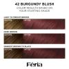 image:imageLOreal Paris Feria MultiFaceted Shimmering Permanent Hair Color High Intensity Hair Dye for 3X Highlights 10 Jet Black 1 Kit Pack of 242 Burgundy Blush