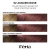 image:imageLOreal Paris Feria MultiFaceted Shimmering Permanent Hair Color High Intensity Hair Dye for 3X Highlights 10 Jet Black 1 Kit Pack of 252 Auburn Rose