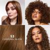 image:imageLOreal Paris Feria MultiFaceted Shimmering Permanent Hair Color High Intensity Hair Dye for 3X Highlights 10 Jet Black 1 Kit Pack of 253 Caramel Glow
