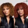image:imageLOreal Paris Feria MultiFaceted Shimmering Permanent Hair Color High Intensity Hair Dye for 3X Highlights 10 Jet Black 1 Kit Pack of 254 Spiced Copper