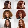 image:imageLOreal Paris Feria MultiFaceted Shimmering Permanent Hair Color High Intensity Hair Dye for 3X Highlights 10 Jet Black 1 Kit Pack of 254 Spiced Copper