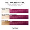 image:imageLOreal Paris Feria MultiFaceted Shimmering Permanent Hair Color High Intensity Hair Dye for 3X Highlights 10 Jet Black 1 Kit Pack of 2622 Fuchsiacha