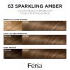 image:imageLOreal Paris Feria MultiFaceted Shimmering Permanent Hair Color High Intensity Hair Dye for 3X Highlights 10 Jet Black 1 Kit Pack of 263 Sparkling Amber Light Golden Brown