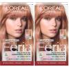 image:imageLOreal Paris Feria MultiFaceted Shimmering Permanent Hair Color High Intensity Hair Dye for 3X Highlights 10 Jet Black 1 Kit Pack of 282 Strawberry Blonde