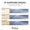 image:imageLOreal Paris Feria MultiFaceted Shimmering Permanent Hair Color High Intensity Hair Dye for 3X Highlights 10 Jet Black 1 Kit Pack of 2P1 Saphire Smoke Smokey Blue