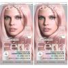 image:imageLOreal Paris Feria MultiFaceted Shimmering Permanent Hair Color High Intensity Hair Dye for 3X Highlights 10 Jet Black 1 Kit Pack of 2P2 Rosy Blush Smokey Pink