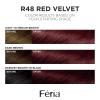 image:imageLOreal Paris Feria MultiFaceted Shimmering Permanent Hair Color High Intensity Hair Dye for 3X Highlights 10 Jet Black 1 Kit Pack of 2R48 Red Velvet Intense Deep Auburn