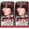 image:imageLOreal Paris Feria MultiFaceted Shimmering Permanent Hair Color High Intensity Hair Dye for 3X Highlights 10 Jet Black 1 Kit Pack of 2R48 Red Velvet Intense Deep Auburn