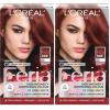 image:imageLOreal Paris Feria MultiFaceted Shimmering Permanent Hair Color High Intensity Hair Dye for 3X Highlights 10 Jet Black 1 Kit Pack of 2R68 Ruby Rush Rich Auburn True Red