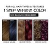 image:imageLOreal Paris Feria MultiFaceted Shimmering Permanent Hair Color High Intensity Hair Dye for 3X Highlights 10 Jet Black 1 Kit Pack of 2Twilight Haze