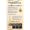 image:imageLOreal Paris Superior Preference Luminous FadeDefying Permanent Hair Color Hair Dye For Up to 9 Weeks of Radiance 6AM Light Amber Brown 1 Kit Pack of 202 Natural Black