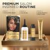 image:imageLOreal Paris Superior Preference Luminous FadeDefying Permanent Hair Color Hair Dye For Up to 9 Weeks of Radiance 6AM Light Amber Brown 1 Kit Pack of 25G Medium Golden Brown