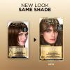 image:imageLOreal Paris Superior Preference Luminous FadeDefying Permanent Hair Color Hair Dye For Up to 9 Weeks of Radiance 6AM Light Amber Brown 1 Kit Pack of 25G Medium Golden Brown