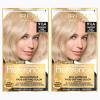 image:imageLOreal Paris Superior Preference Luminous FadeDefying Permanent Hair Color Hair Dye For Up to 9 Weeks of Radiance 6AM Light Amber Brown 1 Kit Pack of 295A Lightest Ash Blonde