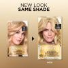 image:imageLOreal Paris Superior Preference Luminous FadeDefying Permanent Hair Color Hair Dye For Up to 9 Weeks of Radiance 6AM Light Amber Brown 1 Kit Pack of 29G Light Golden Blonde