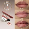 image:imageLOreal Paris Blurfiller Lip Liner Lightweight Buildable and Sculpting Lip Pencil Line Define and Contour for FullerLooking Lips Bordeaux Bisous 021 ozTea Time