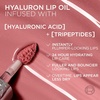image:imageLOreal Paris Plump Ambition Hyaluron Lip Oil Shimmer 24 HR Lip Gloss with Hyaluronic Acid Volumizing Formula with GlassLike Shine Mauve Lights 016 fl oz101 Cristal Clear