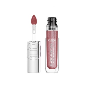 image:imageLOreal Paris Plump Ambition Hyaluron Lip Oil Shimmer 24 HR Lip Gloss with Hyaluronic Acid Volumizing Formula with GlassLike Shine Mauve Lights 016 fl ozRosewood Lights Shimmer