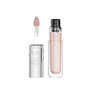 image:imageLOreal Paris Plump Ambition Hyaluron Lip Oil Shimmer 24 HR Lip Gloss with Hyaluronic Acid Volumizing Formula with GlassLike Shine Mauve Lights 016 fl ozNude Lights Shimmer