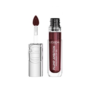 image:imageLOreal Paris Plump Ambition Hyaluron Lip Oil Shimmer 24 HR Lip Gloss with Hyaluronic Acid Volumizing Formula with GlassLike Shine Mauve Lights 016 fl ozRuby Lights Shimmer