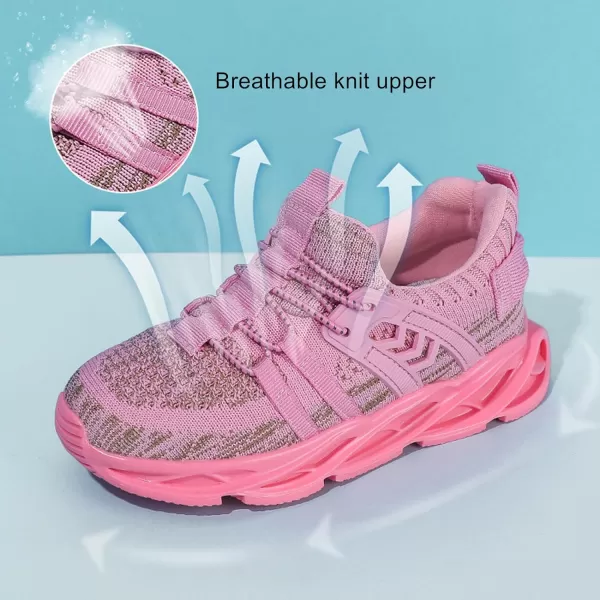 DADAWEN Boys Girls Sneakers Kids Lightweight Breathable Tennis Athletic Running Shoes for Toddler/Little Kid/Big Kid