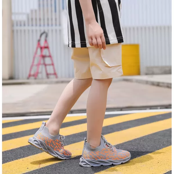 DADAWEN Boys Girls Sneakers Kids Lightweight Breathable Tennis Athletic Running Shoes for Toddler/Little Kid/Big Kid