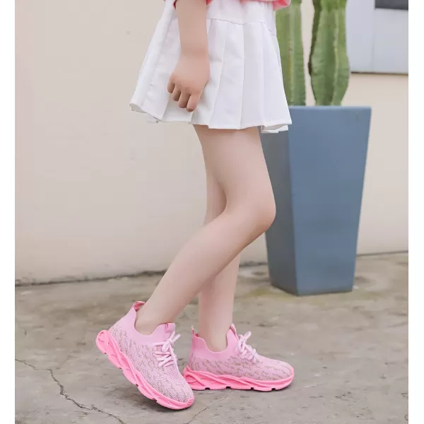 DADAWEN Boys Girls Sneakers Kids Lightweight Breathable Tennis Athletic Running Shoes for Toddler/Little Kid/Big Kid