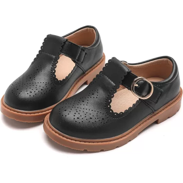DADAWEN Girls Toddler/Little Kid/Big Kid Mary Jane Dress Shoes Ballet Flats for Girl Party Wedding School Shoes