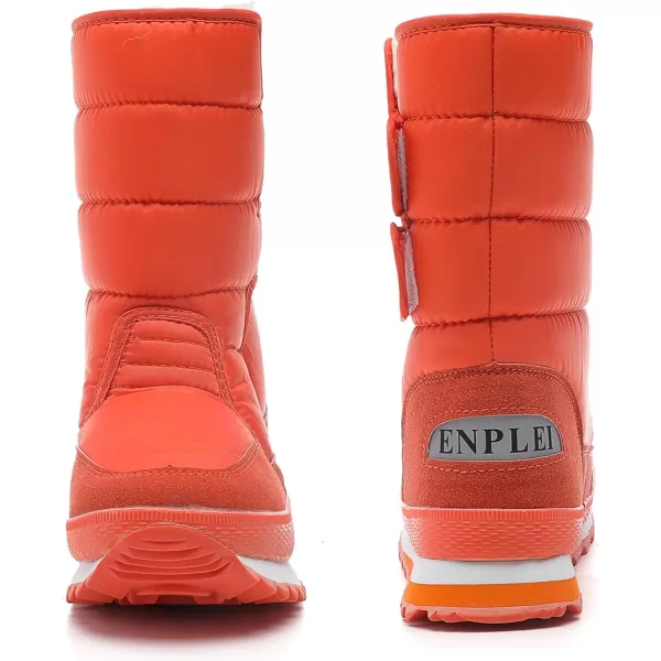 DADAWEN Women's Waterproof Frosty Snow Boot
