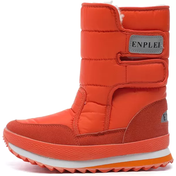 DADAWEN Women's Waterproof Frosty Snow Boot
