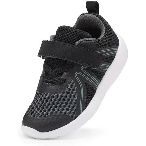 DADAWEN Toddler/Little Kid Boys Girls Lightweight Breathable Sneakers Strap Athletic Tennis Shoes for Running Walking