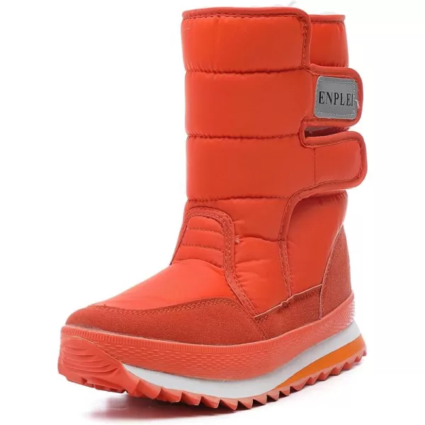 DADAWEN Women's Waterproof Frosty Snow Boot