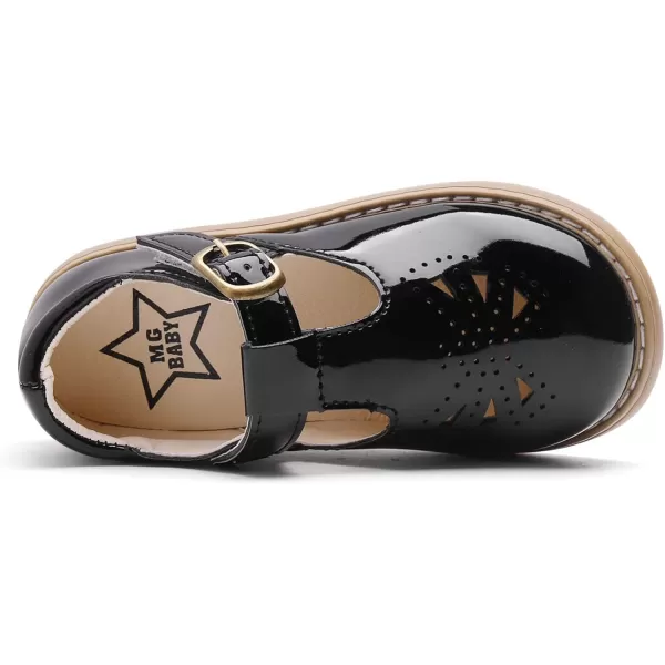 DADAWEN Girl's Classic Mary Jane Flats School Uniform Shoes Dress Shoes Party Wedding Shoes