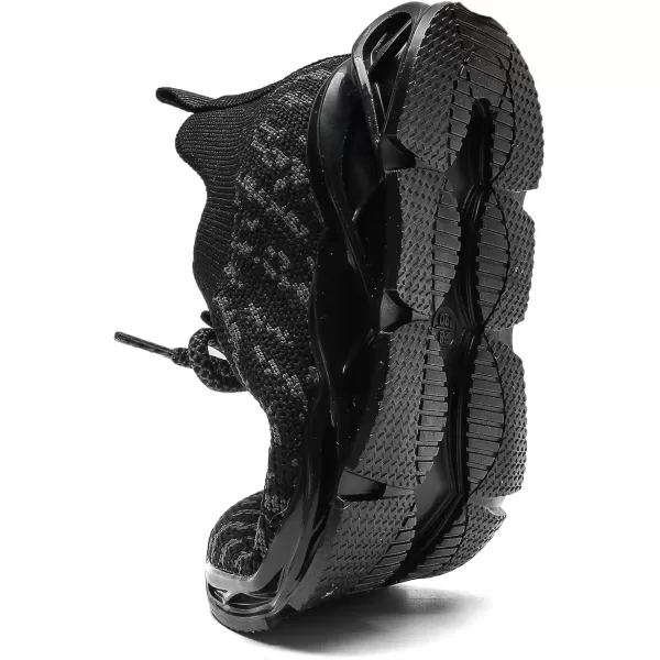 imageDADAWEN ToddlerLittle Kid Boys Girls Lightweight Breathable Sneakers Strap Athletic Tennis Shoes for Running WalkingBlacknew Style