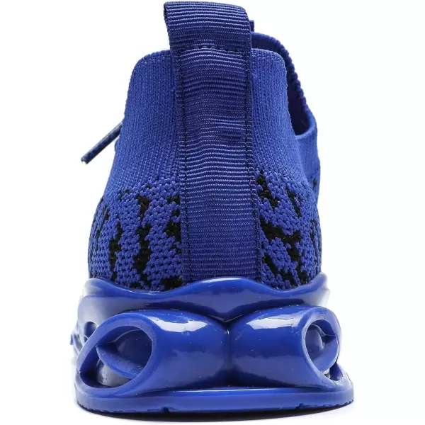 imageDADAWEN ToddlerLittle Kid Boys Girls Lightweight Breathable Sneakers Strap Athletic Tennis Shoes for Running WalkingBluenew Style