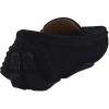 imageDADAWEN Toddler Little Kid Boys Girls Soft Suede Leather Slip On Penny Loafer Dress Shoes Moccasin Flat Boat Shoes Wedding Church OxfordBlack