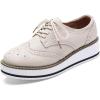 Beige Leather