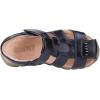 imageDADAWEN Boys Girls Leather Closed Toe Outdoor Sport Sandals ToddlerLittle KidBig KidBlack