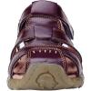 imageDADAWEN Boys Girls Leather Closed Toe Outdoor Sport Sandals ToddlerLittle KidBig KidBrown