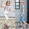 imageDADAWEN Boys Girls Leather Closed Toe Outdoor Sport Sandals ToddlerLittle KidBig KidBrown