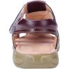 imageDADAWEN Boys Girls Leather Closed Toe Outdoor Sport Sandals ToddlerLittle KidBig KidBrown