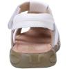 imageDADAWEN Boys Girls Leather Closed Toe Outdoor Sport Sandals ToddlerLittle KidBig KidWhite