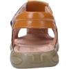 imageDADAWEN Boys Girls Leather Closed Toe Outdoor Sport Sandals ToddlerLittle KidBig KidYellow