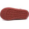 imageDADAWEN Boys Girls Leather Soft Closed Toe Outdoor Beach Summer Sport Sandals Water Shoes ToddlerLittle KidBig KidRed