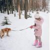 imageDADAWEN Girls Boys Snow Boots Winter Outdoor Waterproof Slip Resistant Cold Weather Shoes ToddlerLittle KidBig KidPink
