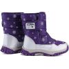 imageDADAWEN Girls Boys Snow Boots Winter Outdoor Waterproof Slip Resistant Cold Weather Shoes ToddlerLittle KidBig KidPurple