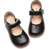 imageDADAWEN Girls Classic Mary Jane Flats School Uniform Shoes Dress Shoes Party Wedding Shoes01 Black